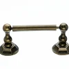 Topknobs ED3GBZB Tissue Holder with Hex Detail in German Bronze