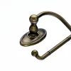 Topknobs ED4GBZC Tissue Hook with Oval Backplate in German Bronze