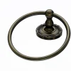 Topknobs ED5GBZE Towel Ring with Ribbon & Reed Detail in German Bronze