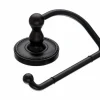 Topknobs ED4ORBF Tissue Hook with Rope Detail in Oil Rubbed Bronze
