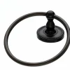 Topknobs ED5ORBF Towel Ring with Rope Detail in Oil Rubbed Bronze