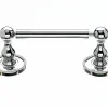 Topknobs ED3PCA Tissue Holder with Beaded Detail in Polished Chrome