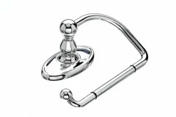 Topknobs ED4PCC Tissue Hook with Oval Backplate in Polished Chrome
