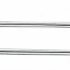 Topknobs ED7PCD 18" Smooth Double Towel Bar in Polished Chrome