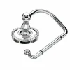 Topknobs ED4PCF Tissue Hook with Rope Detail in Polished Chrome