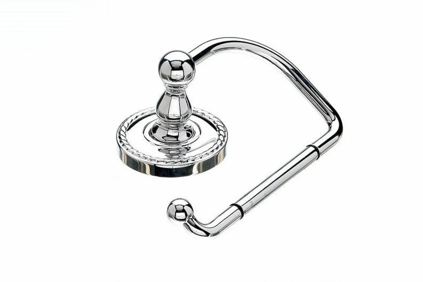 Topknobs ED4PCF Tissue Hook with Rope Detail in Polished Chrome
