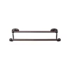 Top Knobs Edwardian Double Bath Towel Bar - Oval Backplate