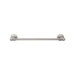 Top Knobs Edwardian Single Bath Towel Bar - Rope Backplate