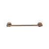 Top Knobs Edwardian Single Bath Towel Bar - Plain Backplate