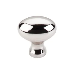 Top Knobs Egg Knob in Polished Nickel