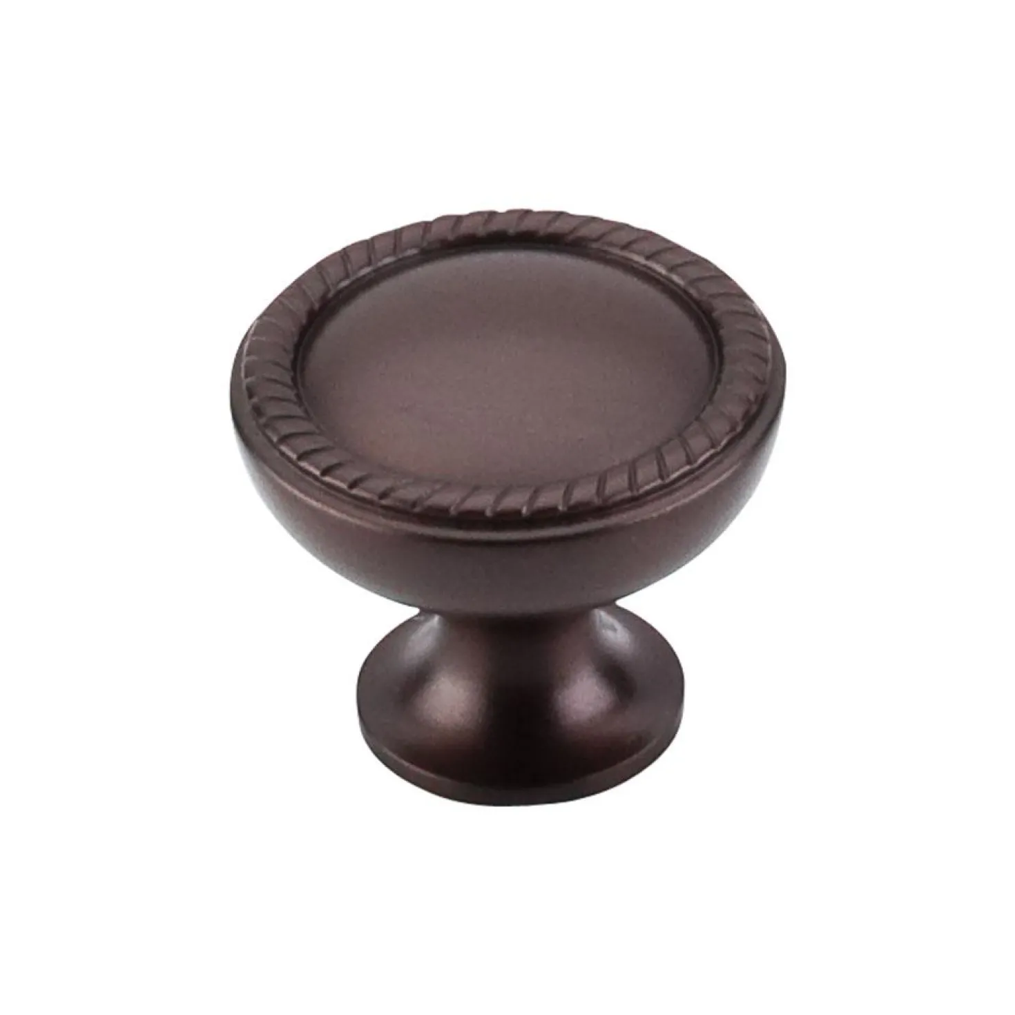 Top Knobs Emboss Knob in Oil Rubbed Bronze