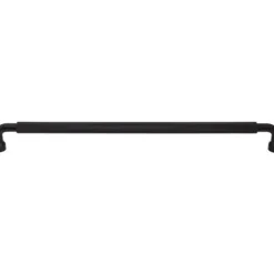 Top Knobs Garrison Pull in Flat Black