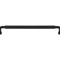 Top Knobs Garrison Pull in Flat Black