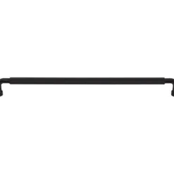 Top Knobs Garrison Pull in Flat Black