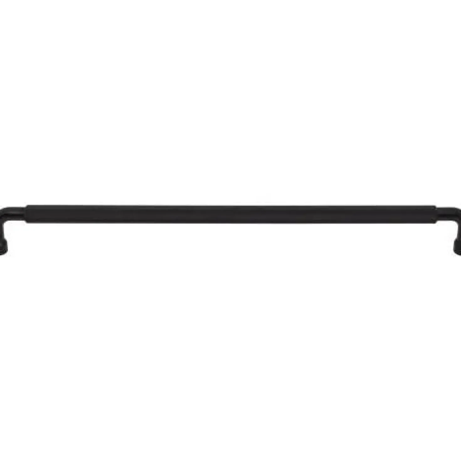 Top Knobs Garrison Pull in Flat Black