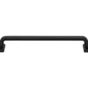 Top Knobs Harrison Pull in Flat Black