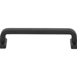 Top Knobs Harrison Pull in Flat Black