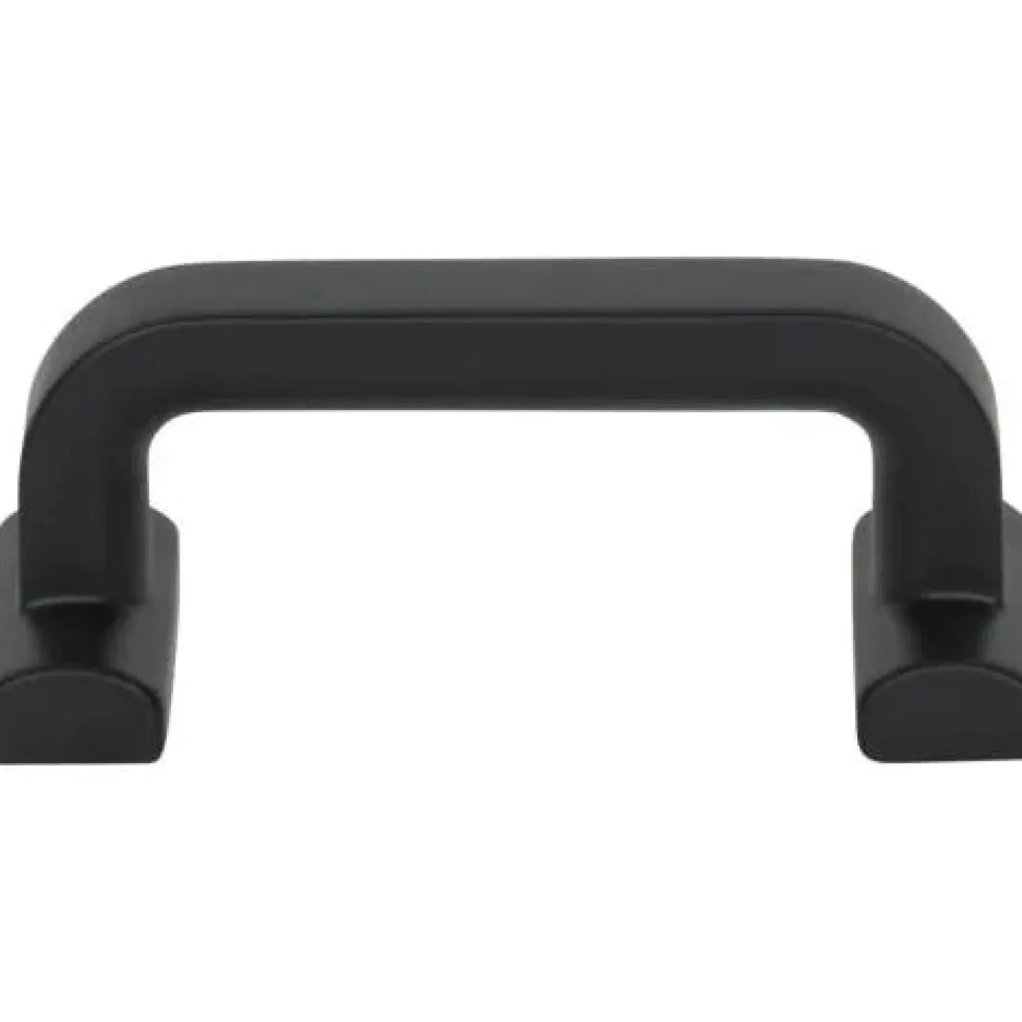 Top Knobs Harrison Pull in Flat Black
