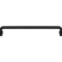 Top Knobs Harrison Pull in Flat Black