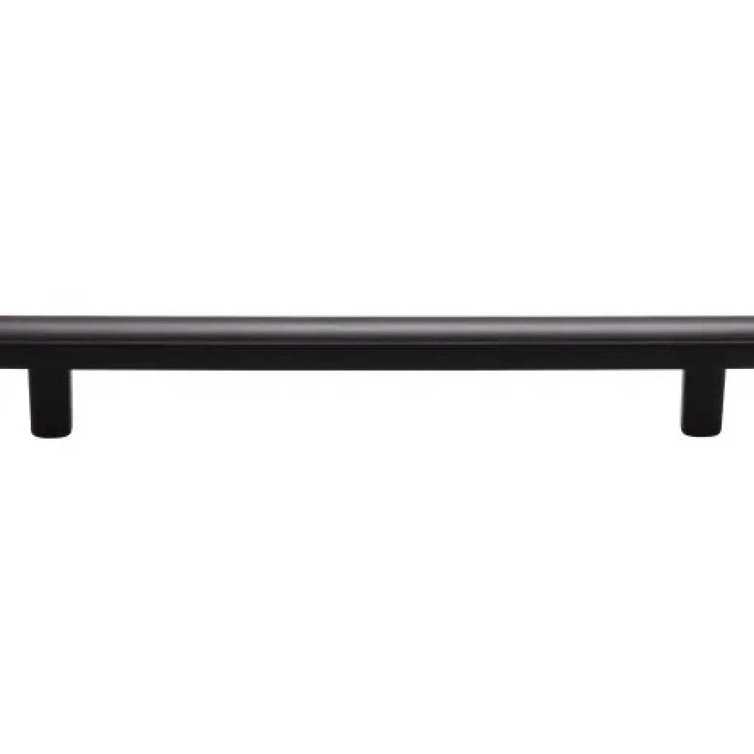Top Knobs Hillmont Pull in Brushed Flat Black