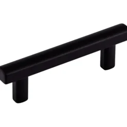 Top Knobs Hillmont Pull in Brushed Flat Black