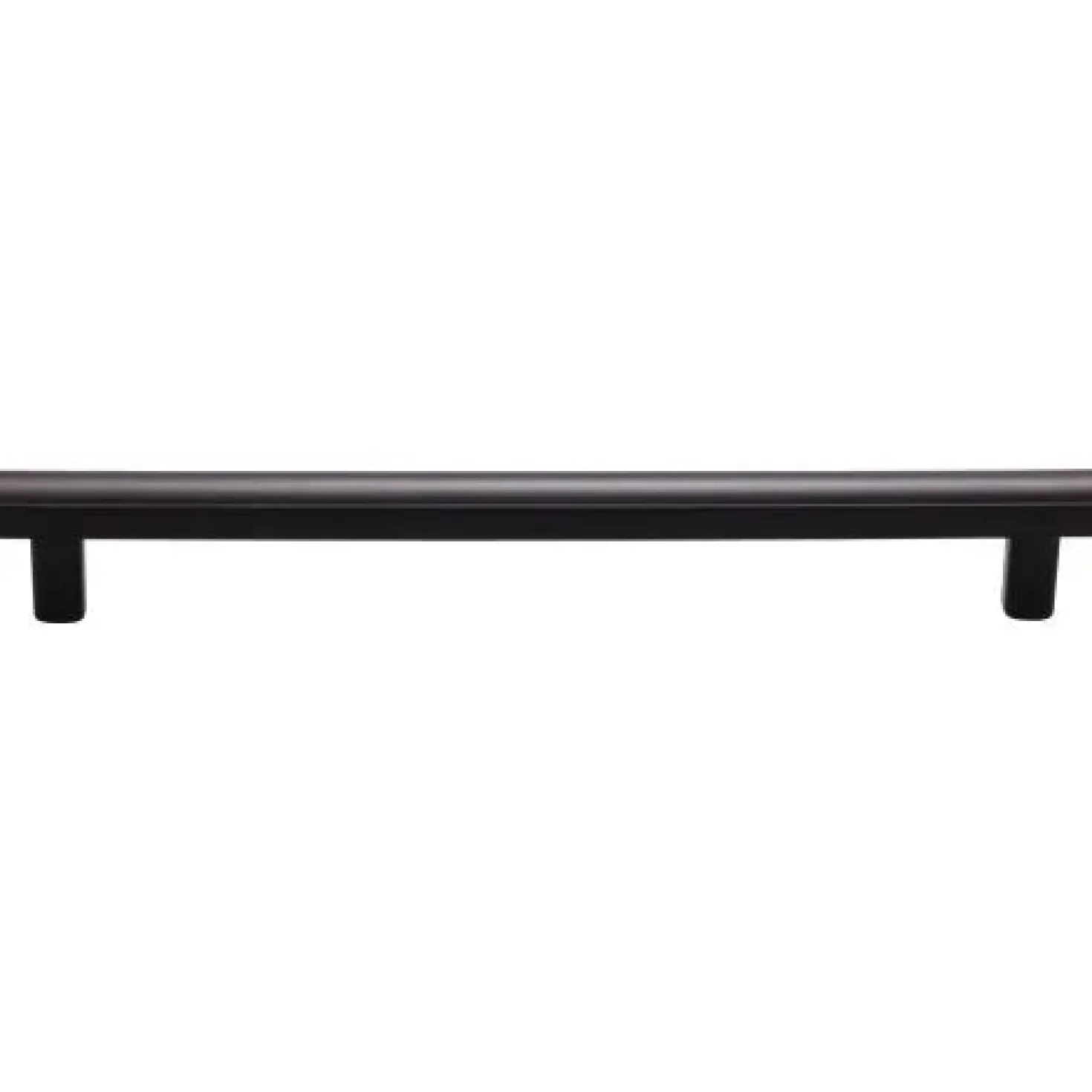 Top Knobs Hillmont Pull in Brushed Flat Black