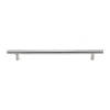 Top Knobs Hollow Bar Pull in Brushed Stainless Steel