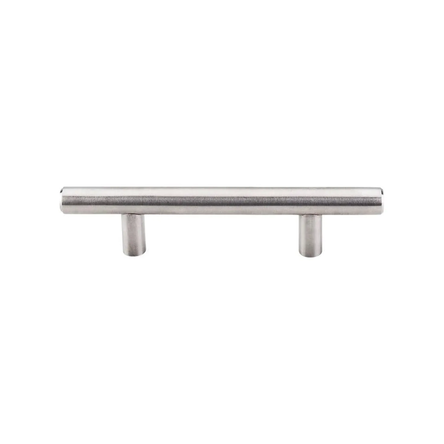 Top Knobs Hollow Bar Pull in Brushed Stainless Steel