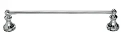 Topknobs HUD6PC 18" Single Towel Bar in Polished Chrome