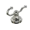 Topknobs HUD2PN Double Hook in Polished Nickel
