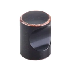 Top Knobs Indent Knob in Tuscan Bronze