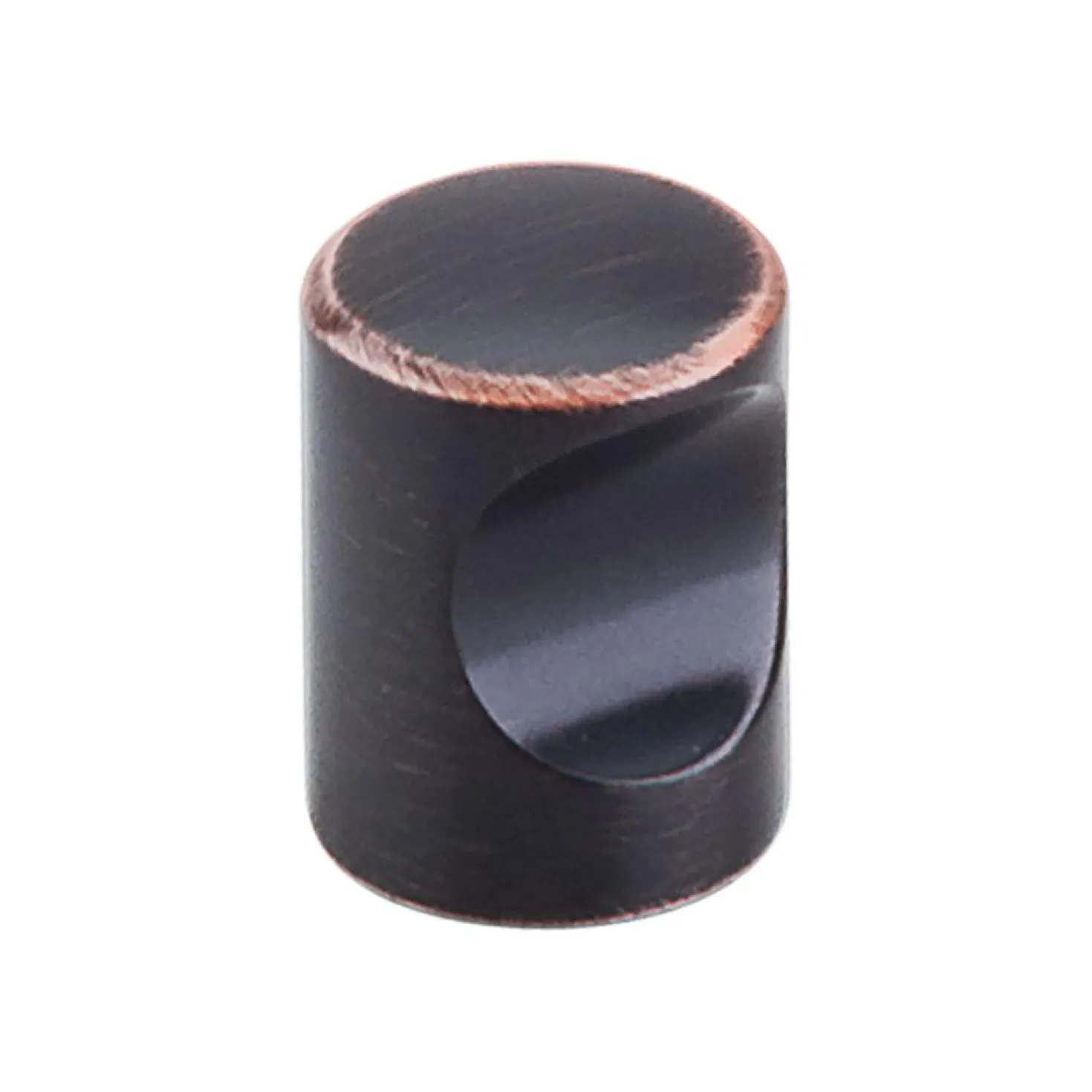 Top Knobs Indent Knob in Tuscan Bronze