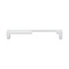 Top Knobs Modern Metro Notch Pull B in Aluminum