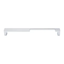 Top Knobs Modern Metro Notch Pull B in Aluminum