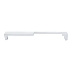 Top Knobs Modern Metro Notch Pull B in Aluminum