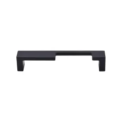 Top Knobs Modern Metro Notch Pull B in Aluminum
