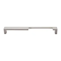 Top Knobs Modern Metro Notch Pull B in Aluminum