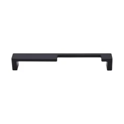 Top Knobs Modern Metro Notch Pull B in Aluminum