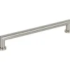 Top Knobs Morris Pull in Brushed Satin Nickel