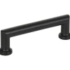 Top Knobs Morris Pull in Flat Black