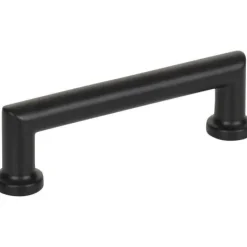 Top Knobs Morris Pull in Flat Black