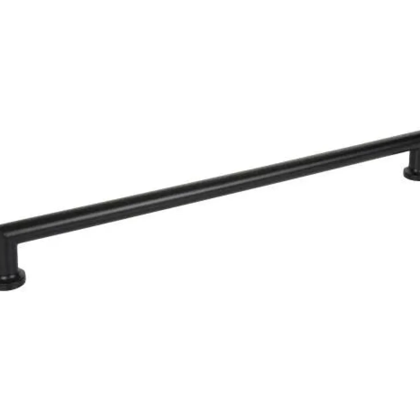 Top Knobs Morris Pull in Flat Black
