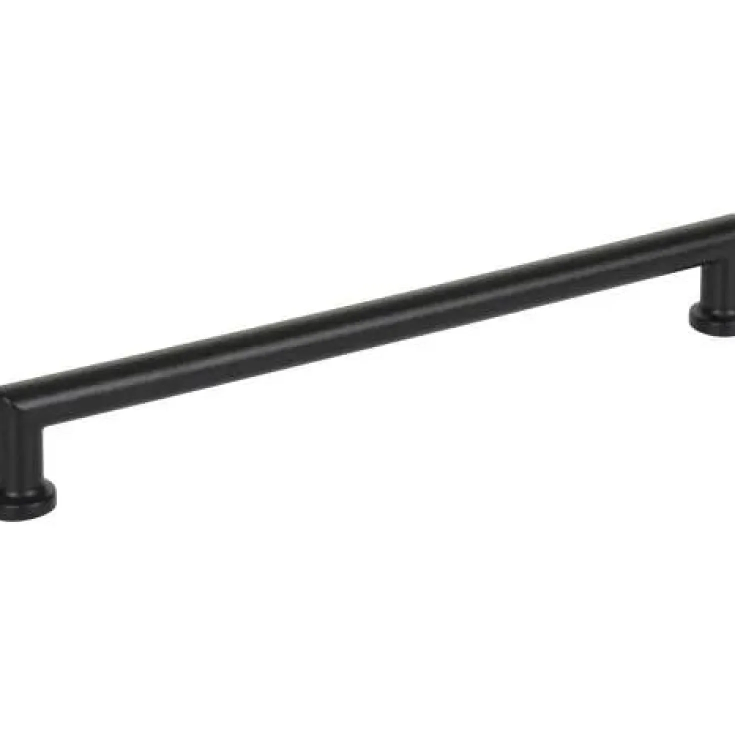 Top Knobs Morris Pull in Flat Black