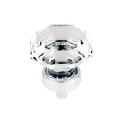 Top Knobs Octagon Crystal Knob