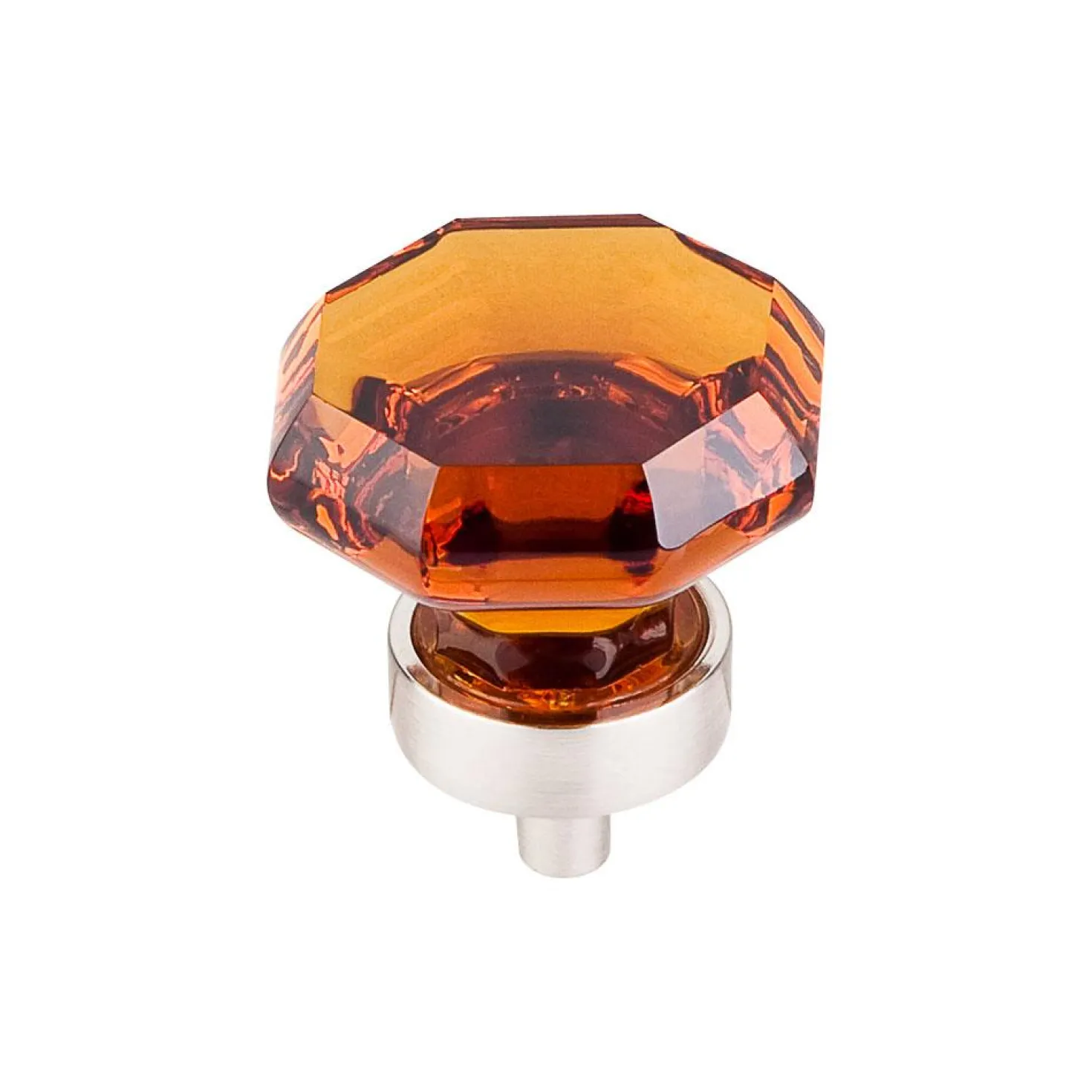 Top Knobs Octagon Crystal Knob