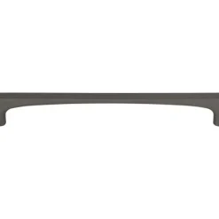 Top Knobs Riverside Pull in Ash Gray