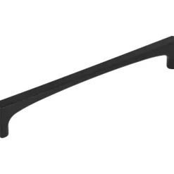 Top Knobs Riverside Pull in Flat Black