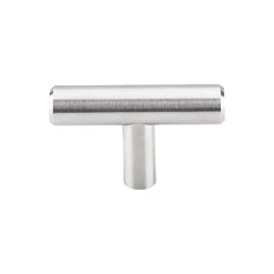 Top Knobs Solid T-Handle in Brushed Stainless Steel