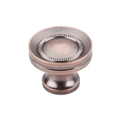 Top Knobs Somerset II Button Faced Knob