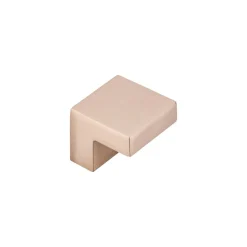 Top Knobs Square Knob in Flat Black